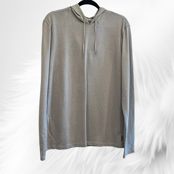 Men's Gray Hoodie Shirt - Picture 1 of 8